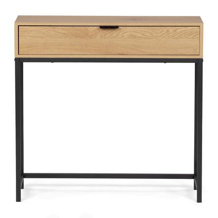 Odkládací stolek Autronic 80x28x77cm, mdf, divoký dub, CT-G1077 OAK (2)