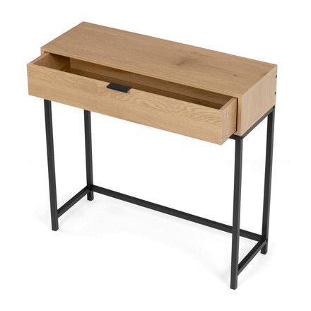 Odkládací stolek Autronic 80x28x77cm, mdf, divoký dub, CT-G1077 OAK (5)