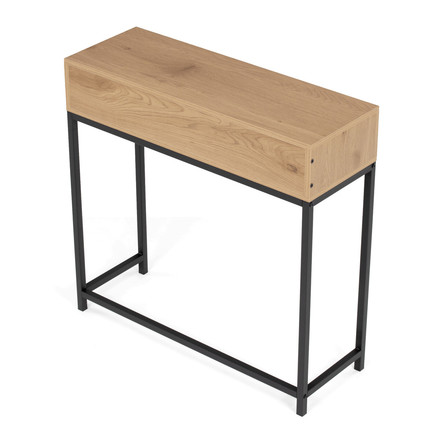 Odkládací stolek Autronic 80x28x77cm, mdf, divoký dub, CT-G1077 OAK (7)