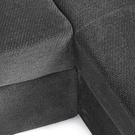 Rohová sedací souprava Autronic šedá látka, ASB-C3990 GREY2 (15)
