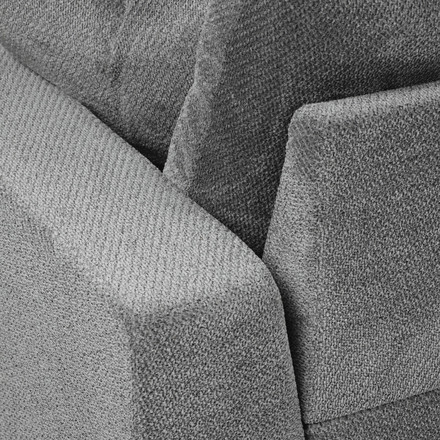 Rohová sedací souprava Autronic šedá látka, ASB-C3990 GREY2 (16)