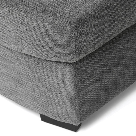 Rohová sedací souprava Autronic šedá látka, ASB-C3990 GREY2 (19)