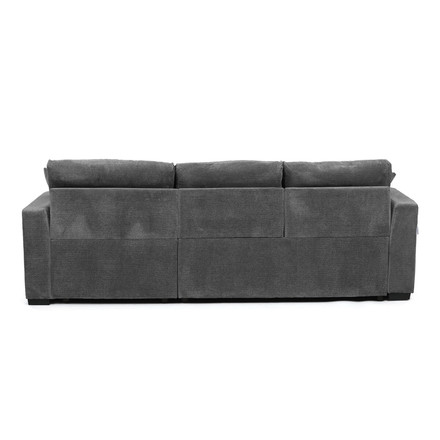 Rohová sedací souprava Autronic šedá látka, ASB-C3990 GREY2 (7)
