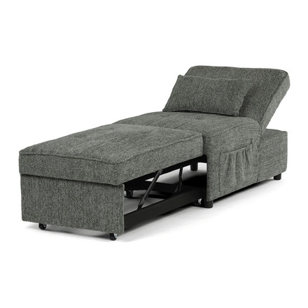 Rozkládací křeslo Autronic zelená, látka, ASB-C3210 GRN2 (4)