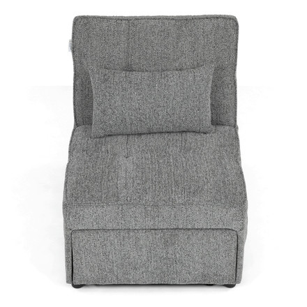 Rozkládací křeslo Autronic šedá, látka, ASB-C3210 GREY2 (5)