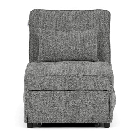 Rozkládací křeslo Autronic šedá, látka, ASB-C3210 GREY2 (6)