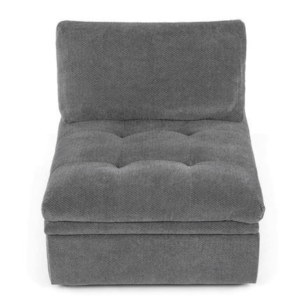Rozkládací křeslo Autronic šedá, látka, ASB-C3410 GREY2 (11)