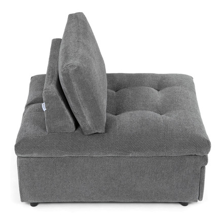 Rozkládací křeslo Autronic šedá, látka, ASB-C3410 GREY2 (13)