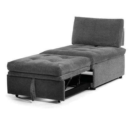 Rozkládací křeslo Autronic šedá, látka, ASB-C3410 GREY2 (2)