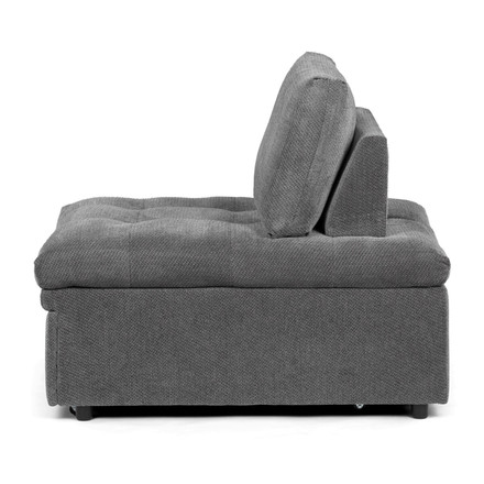 Rozkládací křeslo Autronic šedá, látka, ASB-C3410 GREY2 (4)