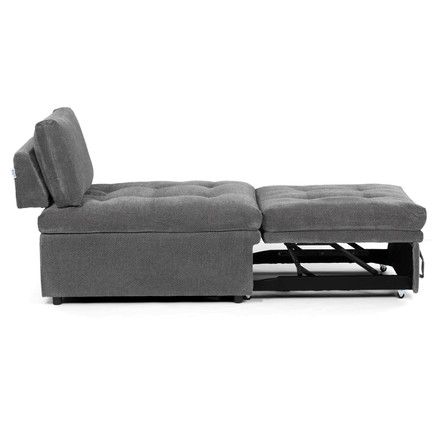 Rozkládací křeslo Autronic šedá, látka, ASB-C3410 GREY2 (8)