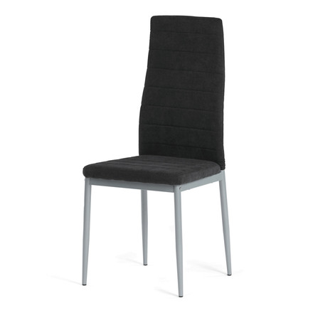 Moderní jídelní židle Autronic černá, látka, DCL-V5031 BK2