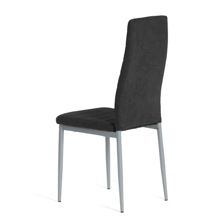 Moderní jídelní židle Autronic černá, látka, DCL-V5031 BK2 (4)