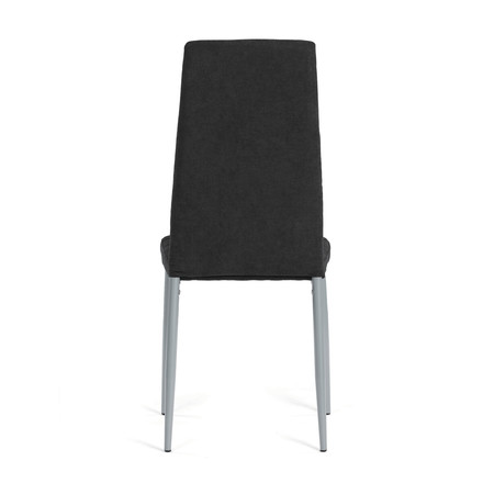 Moderní jídelní židle Autronic černá, látka, DCL-V5031 BK2 (5)