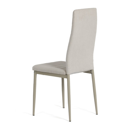 Moderní jídelní židle Autronic béžová, látka, DCL-V5031 BG2 (4)