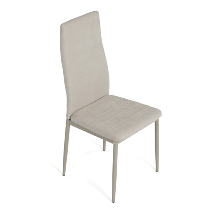 Moderní jídelní židle Autronic béžová, látka, DCL-V5031 BG2 (8)