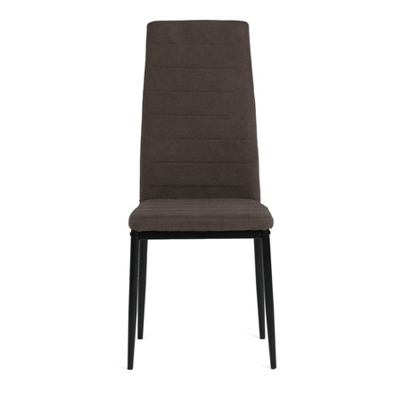 Moderní jídelní židle Autronic hnědá, látka, DCL-V5031 BR2 (2)