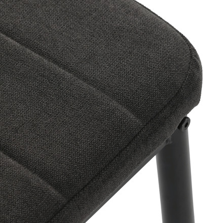 Moderní jídelní židle Autronic šedá, látka, DCL-V5031 GREY2 (10)