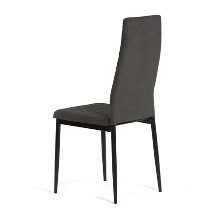 Moderní jídelní židle Autronic šedá, látka, DCL-V5031 GREY2 (4)