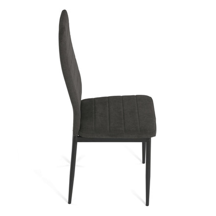 Moderní jídelní židle Autronic šedá, látka, DCL-V5031 GREY2 (7)