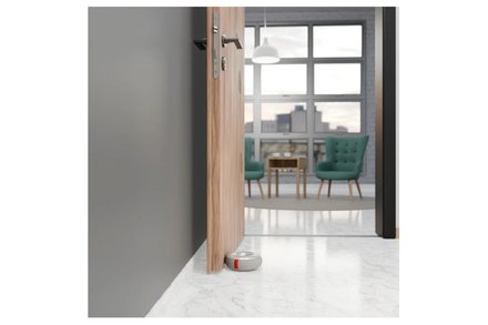 Zarážka dveřní Walteco W5720 DOORNUT 106 x 42 mm, 0,83 kg matný chrom (1)