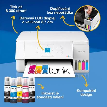 Multifunkční tanková tiskárna Epson EcoTank L3366 (9)