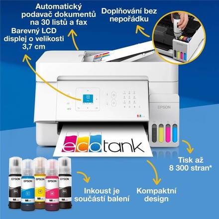 Multifunkční tanková tiskárna Epson EcoTank L5396 (8)