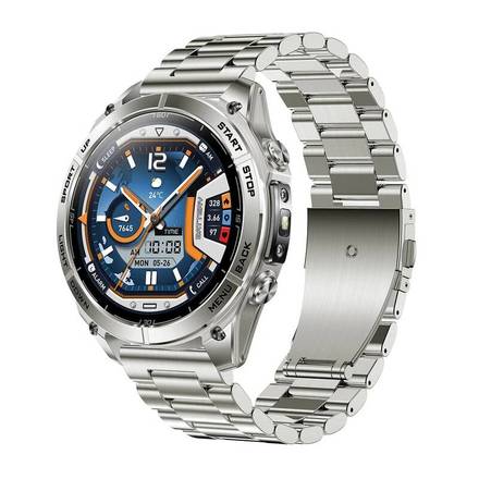 Chytré hodinky Aligator Watch GPS Maps Silver (1)