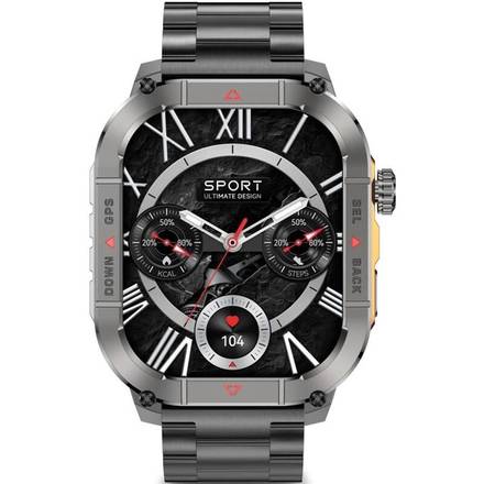 Chytré hodinky Aligator Watch Sport GPS Black