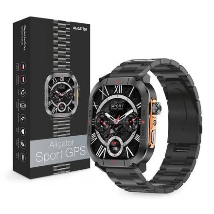 Chytré hodinky Aligator Watch Sport GPS Black (8)