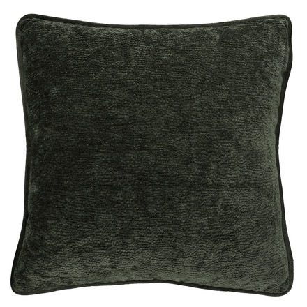 Polštář s výplní Autronic zelený s lemováním, 100% polyester, 50 x 50 cm (POL1247)