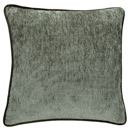 Polštář s výplní Autronic zelený s lemováním, 100% polyester, 50 x 50 cm (POL1241)