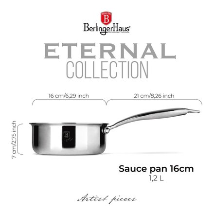 Rendlík s nepřilnavým povrchem Berlingerhaus BH-8969 16 cm nerez Eternal Collection (10)