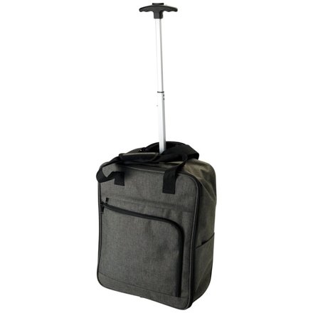 Kufr příruční na kolečkách Proworld KO-CW5000110 textil 36 × 20 × 45 cm temně šedá (1)