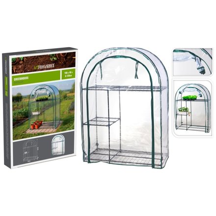 Foliovník zahradní ProGarden KO-CE7000310 obloukovou konstrukcí 100 × 46 × 139 cm (2)