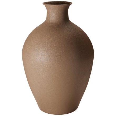 Váza Homestyling KO-FZ1003080 kovová 46 cm hnědá
