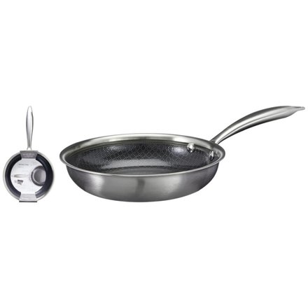 Pánev nerezová s nepřilnavým povrchem Siaki KO-C85000450 20 cm (1)