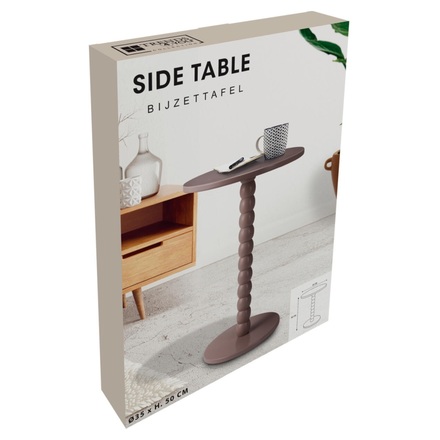 Odkládací stolek Homestyling KO-HZ1259840 MDF 35 × 50 cm Taupe šedá (2)