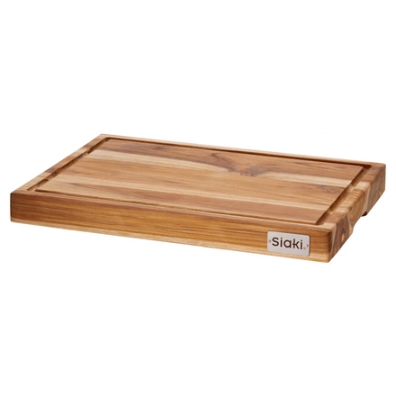 Krájecí prkénko Siaki KO-J18000130 teak 40 × 30 cm
