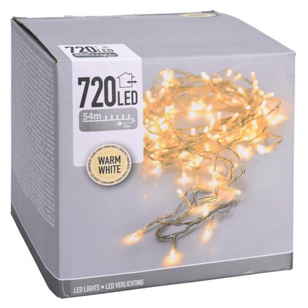 Vánoční světelný řetěz ProGarden KO-AX7404070 720 LED teplá Bílá (2)