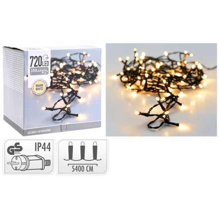 Vánoční světelný řetěz ProGarden KO-AX7401070 720 LED teplá bílá (1)