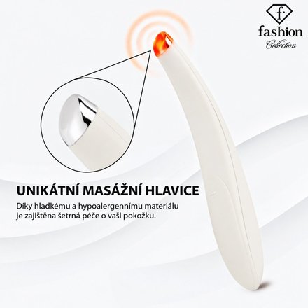 Masážní přístroj na oči, oční okolí a spánky BerlingerHaus FTV-0136 Cream Gold Collection (6)