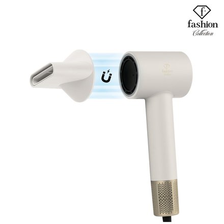 Vysoušeč vlasů BerlingerHaus FTV-0151 s BLDC motorem a ionizací 1600W Cream Gold Collection (5)