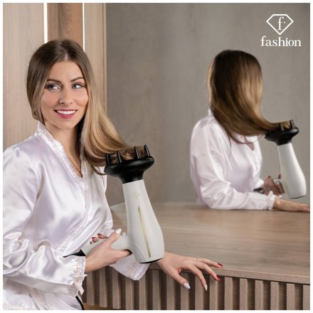 Vysoušeč vlasů s difuzérem a ionizátorem BerlingerHaus FTV-0145 2300W Cream Gold Collection (3)