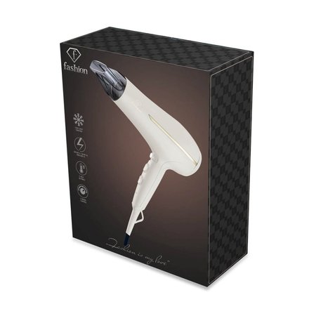 Vysoušeč vlasů s difuzérem a ionizátorem BerlingerHaus FTV-0145 2300W Cream Gold Collection (4)