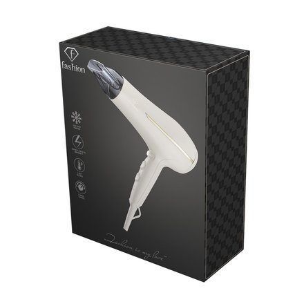 Vysoušeč vlasů s difuzérem a ionizátorem BerlingerHaus FTV-0145 2300W Cream Gold Collection (5)