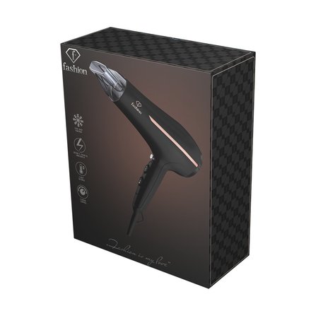 Vysoušeč vlasů s difuzérem a ionizátorem BerlingerHaus FTV-0144 2300W Black Rose Collection (10)