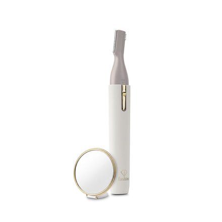 Vyhřívaná kulma na řasy a zastřihovač obočí BerlingerHaus FTV-0135 2v1 Cream Gold Collection
