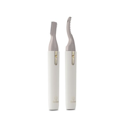 Vyhřívaná kulma na řasy a zastřihovač obočí BerlingerHaus FTV-0135 2v1 Cream Gold Collection (6)