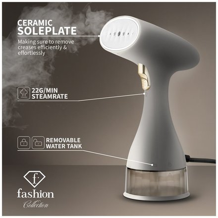 Napařovač oděvů BerlingerHaus FTV-0128 Cream Gold Collection (9)